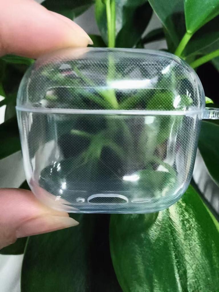 Clear Earphone Case Compatible For Apple AirPods 4 Generation Protective Case Cover For AirPods 4 TPU Protective Case