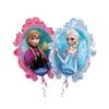 Ballon - La Reine Des Neiges - Jumbo - Gonflé À L'hélium - 63 Cm X 78 Cm - Mixte