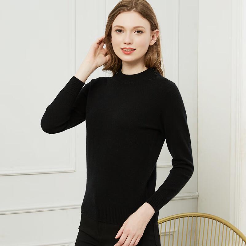 Hengyuanxiang Women's Wool Turtleneck Pullover Sweater Y016002