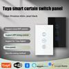 Умный WiFi выключатель Tuya EU/US Сенсорная настенная панель для рольставней и электрических жалюзи, Нулевой провод, Приложение Smart Life Удаленное голосовое управление Alexa Google