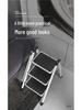 Multi-Functional Telescopic A-Frame Ladder: Indoor Folding Ladder with 3-4 Steps, Thickened for Stability.