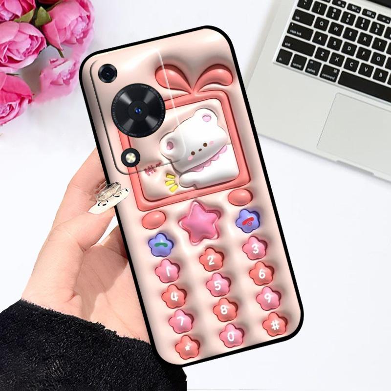 Чехол для Huawei Nova Y72S Y72 Y63 4G Модный Мультяшный Чехол Мягкий Силикон Fundas Для Huawei Nova Y63 Задняя Крышка Бампер Novay72