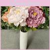 Artificial Flowers Peony Stems Wedding Centerpiece Vintage Style Home Floral