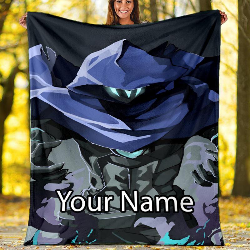 Custom Name Valorant Theme Printed Blanket - Perfect for Couch, Bed, Travel & Outdoor Use | Machine Washable, Cozy & Durable.