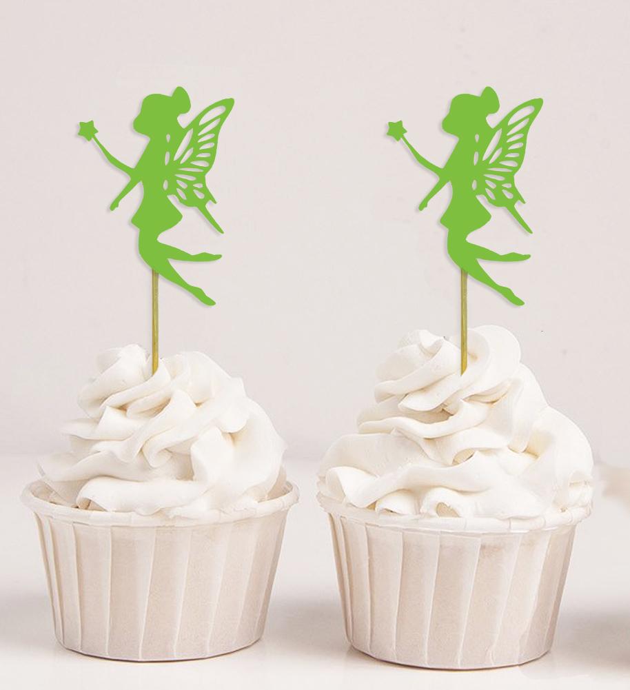 Дарлинг Сувенир| Ботворезы для кексов с ангелами| Десертные украшения для вечеринки по случаю дня рождения девочки - упаковка