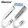 HdoorLink USB-концентратор с несколькими концентраторами типа C, 4 порта, высокоскоростной концентратор USB 3.0, OTG-принтер для ноутбука, передача данных о зарядке, металлический удлинитель кабеля