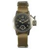 Military Watch for Buships Small Khaki Nylon NATO Strap [M.R.M.W.] Men, Second,