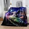 Gothic Style Blanket Durable Comfort Suitable for Picnics Office Bed All-Season Use Warmthful Decor Gift for Travel Home Birthdays