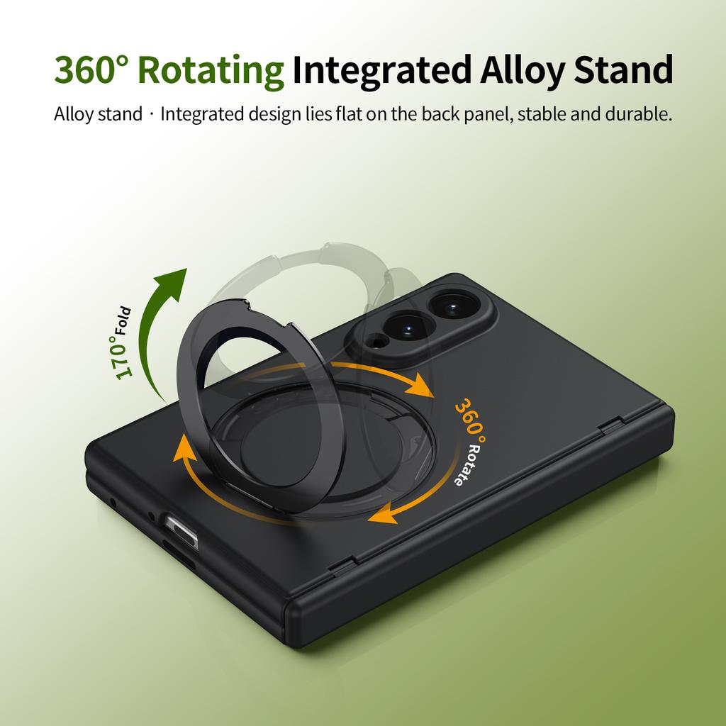 Чехол Full Body с кольцом-подставкой для Samsung Galaxy Z Fold 8 5G Fold8 Ultra Fold7 Fold6 Fold5 Fold 7 6 5 Пленка для экрана