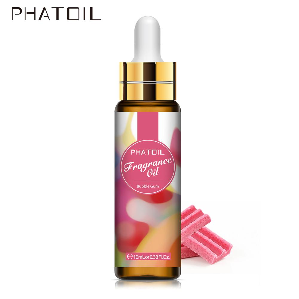 PHATOIL 10 мл ароматическое масло с капельницей Натуральное эфирное масло для изготовления свечей, мыла, парфюмерии, диффузор свежести воздуха, уход за кожей, массажное масло для тела