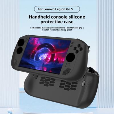 Защитный чехол для игровой консоли Legion Go S, противоударный протектор для портативной консоли, силиконовая накладка-скин, чехол для отвода тепла, игровые аксессуары