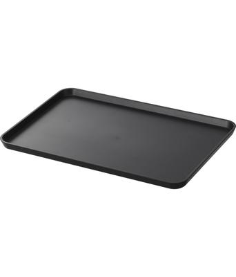 Магнитный поднос Yamazaki Jitsugyo, черный x D21 x Tower Floating Storage Obon Lunch Tray 1629 (Ямадзаки) Ш31,5 В1,7 см