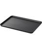 Yamazaki Jitsugyo Magnetic Tray Black X D21 X Tower Floating Storage Obon Lunch Tray 1629 (Yamazaki) W31.5 H1.7cm