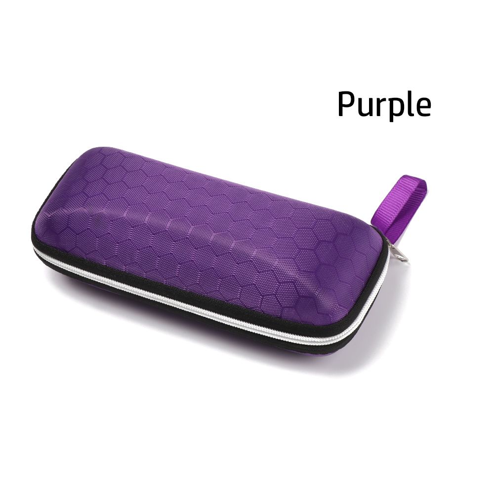 Портативная сумка прямоугольный жесткий футляр для очков на молнии защитная коробка для очков