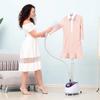 HOMCOM Vertical Steamer Clothes Steamer 1.8 L 1800 W, Steam Flow 30g/min, Telescopic Rod, White Purple