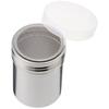 Endo Shoji TKG Condiment Container, Powder Condiment Can (with Acrylic Lid), Small, 55mm Diameter X 80mm Height, Weight: 70g, Stainless Steel, Rust-Re
