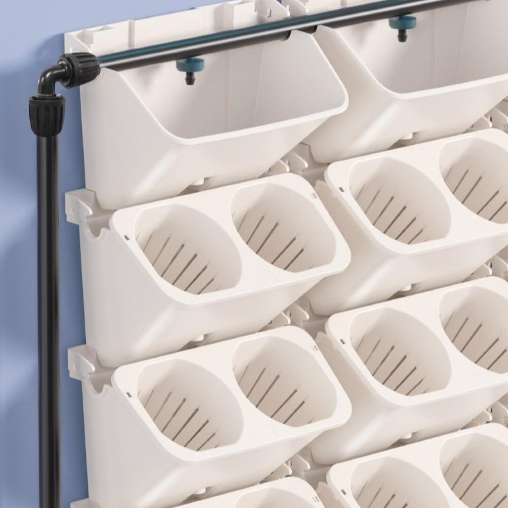 Plastic Wall Flowerpot Self Watering Planting Box Vertical Planter  Vertical Garden