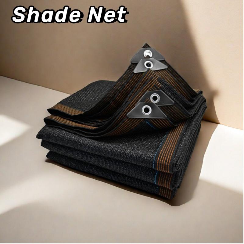 Sunshade Net, Sunscreen Net, Thickened Sunshade, Heat Insulation, Black, Household, Outdoor, Car, Sunshade Resistant