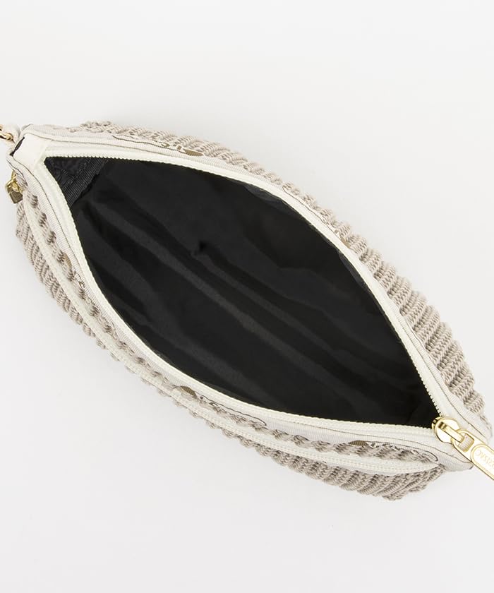 Официальная наплечная сумка CHAIN CROCHET Бежевый Крючком [LeSportsac] КЛАТЧ/1368 Женская