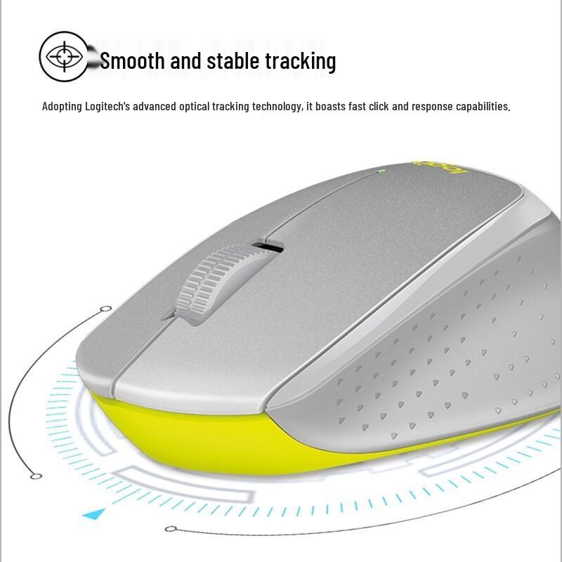 Logitech Бесшумная беспроводная мышь M330