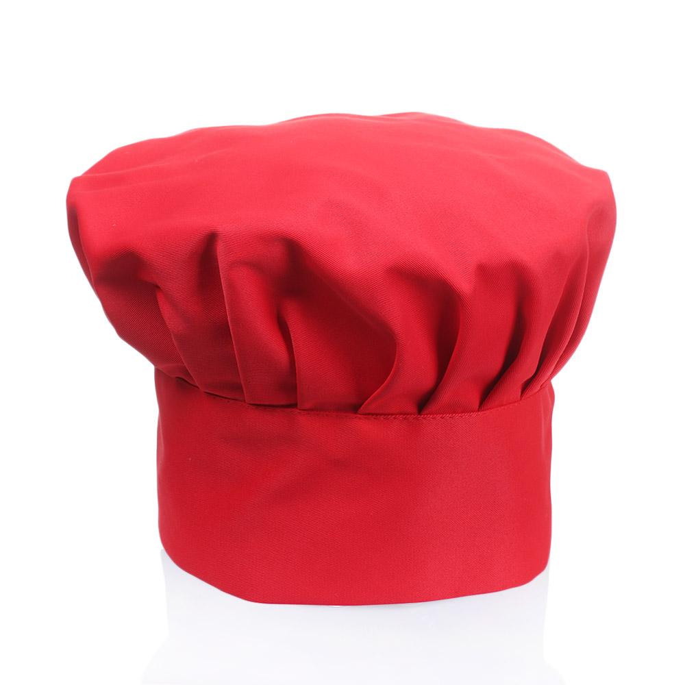 Men Women Cooking Kitchen Working Cap Chef Hat Adjustable Uniform Hat