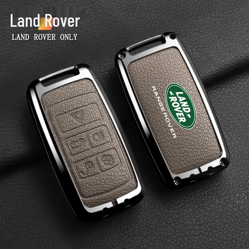 Чехол для ключей Land Rover для 2023 Range Rover Velar/Evoque, Discovery 4/5 - Исполнительный Спортивный Стиль.