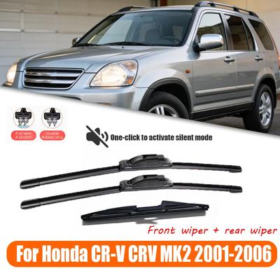 21'+20'+11' для Honda CR-V CRV MK2 2001-2006 2003 2004 передние и задние щетки стеклоочистителя лобовое стекло лобовое стекло автомобильное окно щетка