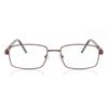 Full Rim Rectangle Brown Smartbuy Collection Ivy 659b Fashion Unisex Eyeglasses