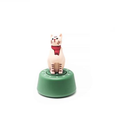 Милый кот Механический кухонный таймер для приготовления пищи 55 минут Таймер обратного отсчета