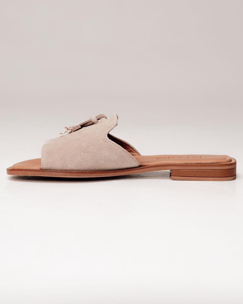 Шлепанцы Krula 16250 36 визон замша