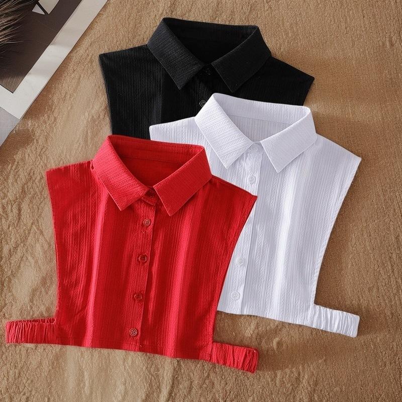 Fashion False Collars Woman Decoration White Fake Collar Women Detachable Collars Lapel Blouse Half Shirt Women Clothes Accesso