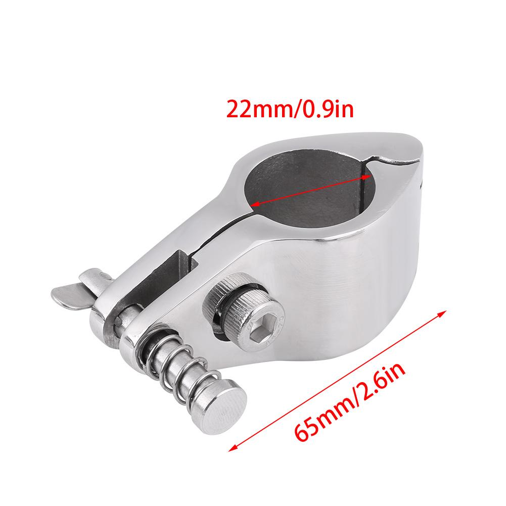 Hinged Jaw Slide, 7Celsius8\ Stainless Steel for Marine Boat