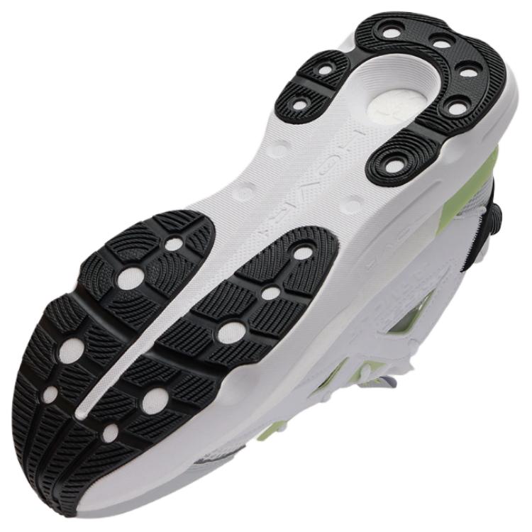 Under Armour HOVR Infinite MVMNT White Halo Grey Green Унисекс Кроссовки Retro-Green 3028667-100