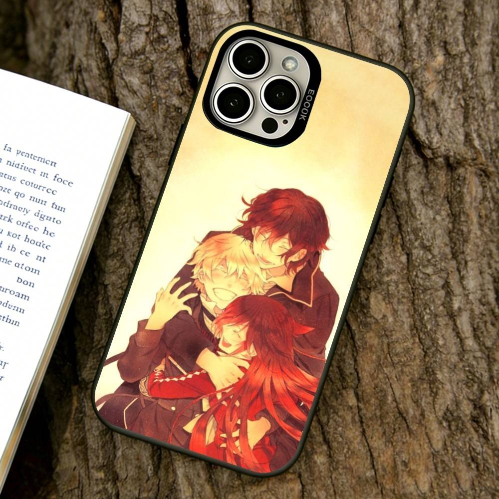 Pandora Hearts Phone Case For iPhone 17,16,15,14,13,12,11 Plus,Pro Max,XS,Colorful Silver Phone case Funda Cover