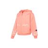Warm Hooded Sports Casual Jacket Women Outerwear Pink HZ2997