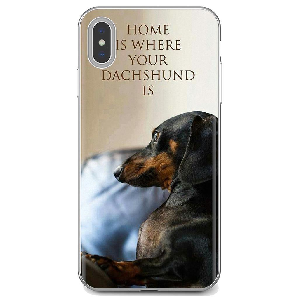 Мягкий чехол для iPhone iPod Touch 11 12 Pro 4 4S 5 5S SE 5C 6 6S 7 8 X XR XS Plus Max 2020, мягкий чехол с силуэтом таксы, щенков, собак