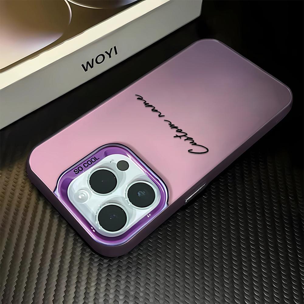 Fashion English Case For Iphone 16 15 14 13 12 11 Pro Max Cover For Iphone 17 Pro Max Funda Coque Bumber Shell 16E 15 14 Case
