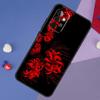 Lycoris Radiata Flower Case For Samsung Galaxy A13 A16 A26 A36 A56 A06 A55 A35 A15 A54 A34 A14 A53 A12 A22 A32 A52