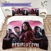 The sci-fi game Resident Evil Umbrella Corporation offers soft and comfortable bedding covers and pillowcases for home use (without core) K3