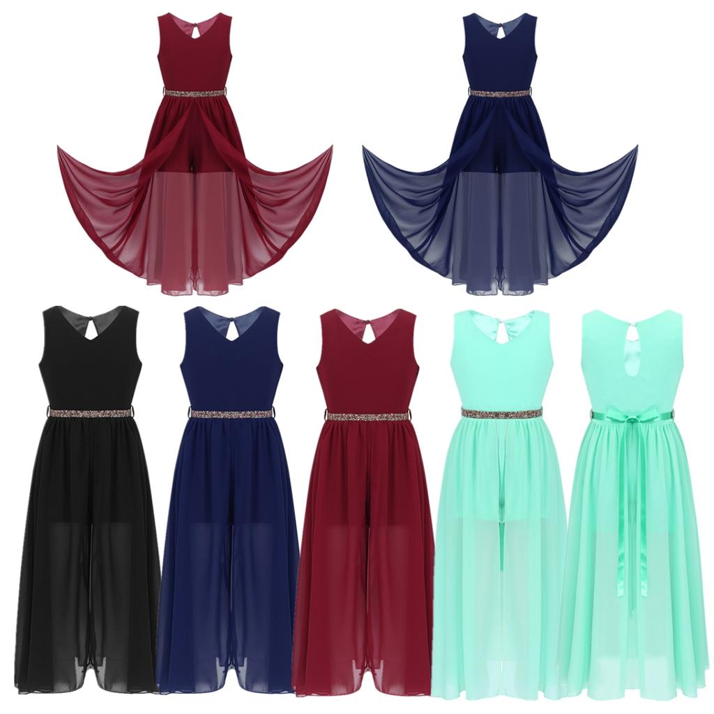 Детское платье с цветочным узором для девочек, пышное платье принцессы для свадьбы, дня рождения, выпускного вечера, бальное платье макси, торжественное вечернее платье