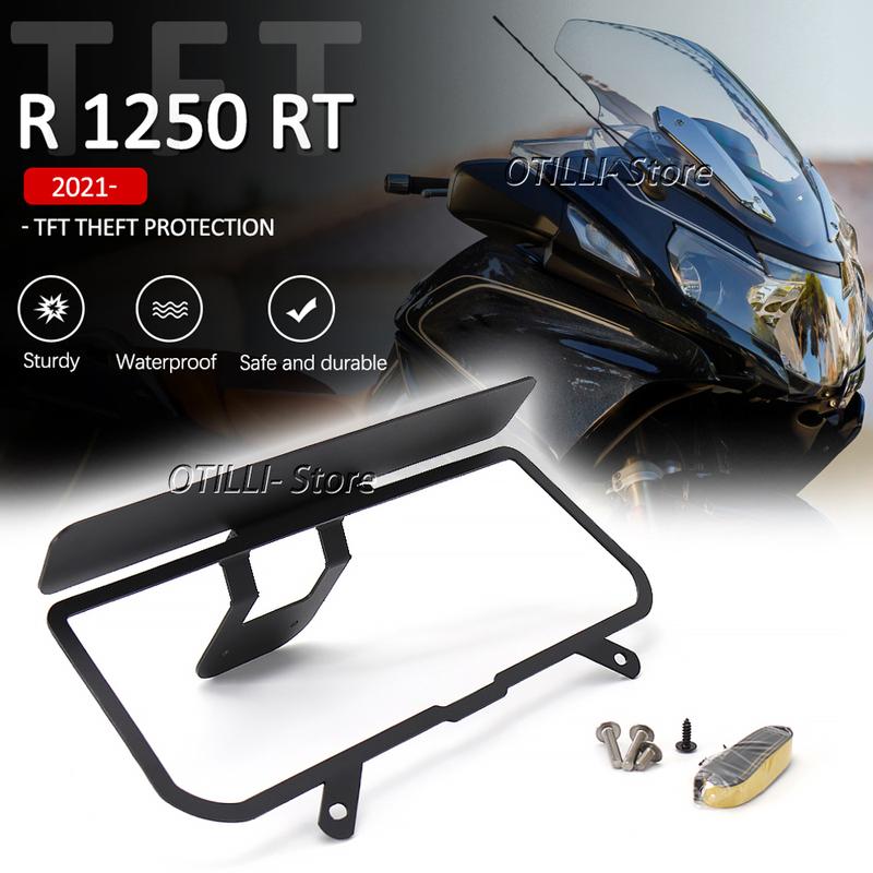 R1250RT 2021 - Защита от кражи TFT-дисплея мотоцикла Для BMW R 1250 RT R1250 RT r1250rt Рамка приборной панели Защитная пленка для экрана Защита приборной панели