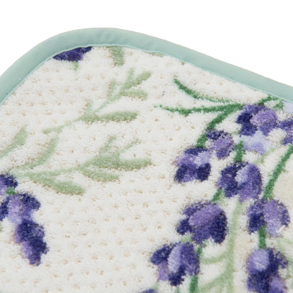 Senko Лавандовый Чехол на крышку унитаза с клейкой основой Подходит для обычных и чистящих Зеленый цветочный Антибактериальный и устраняющий запахи Сделано в Продукт 32689 Лист безопасности,