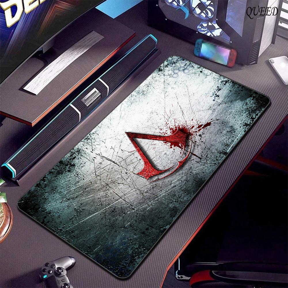 900x400 Большой Коврик для Мыши A-Assassin S -Creed Игровой Коврик для Мыши Speed Настольный Коврик Игровые Коврики для Ноутбука Для Офиса Ковер Настольные Аксессуары