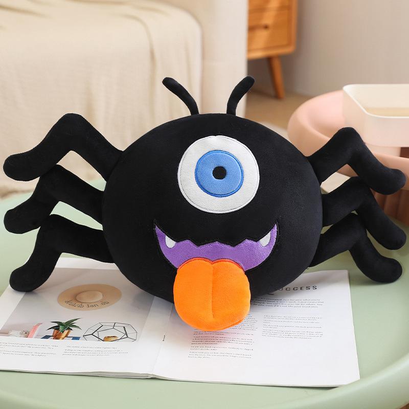 New Halloween Plush Toys Funny Dolls Street Stand Three-eyed Boy Gift Dolls