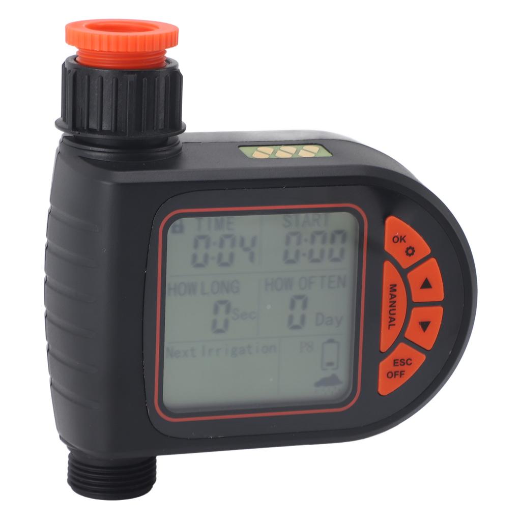 G3/4 на G1/2 внутренняя резьба Автоматический таймер полива ЖК-дисплей Программируемый водонепроницаемый полив