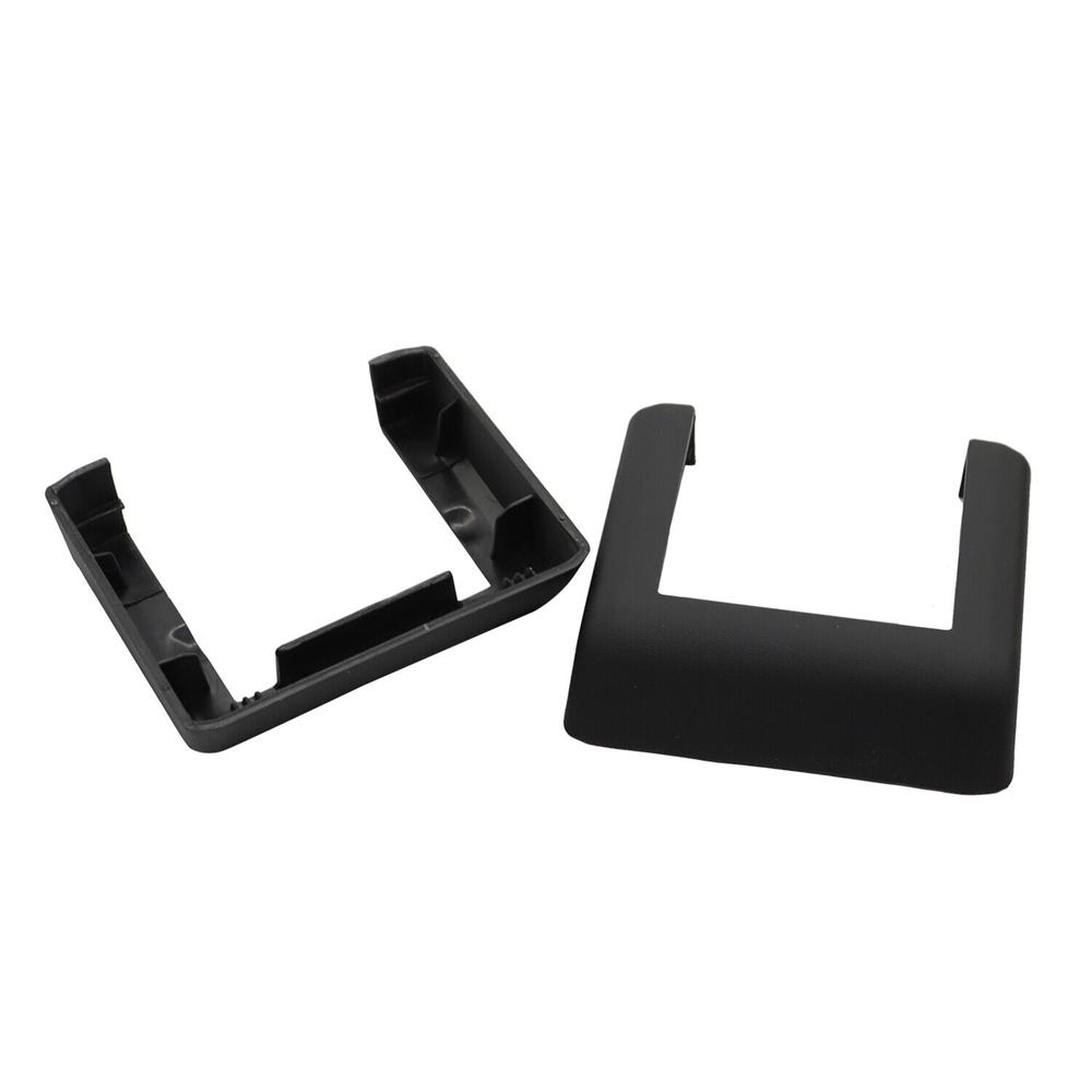Matt Black Exterior Tailgate Door Hinge Cover Trims for Jeep Wrangler JK 2007-18