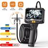 360° Steering Industrial Endoscope Camera 8mm 5"IPS Screen Single&Dual Lens Inspection Borescope 1080P For Car Engine Pip