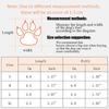 Winter Thicken Puppy Dog Snow Boots Non-slip Pet Shoes for Small Dogs Outdoor Walking Mascotas Footwear Chihuahua Poodle Shoes