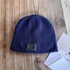 Solid Trendy Color High Top Wool Hat Letter Pattern Youth Streetwear Season Cold