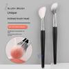 Goat Hair Blusher Brush Fingertip Aplication Stippling Powder Blusher Makeup Brushes Blush Makeup Tools